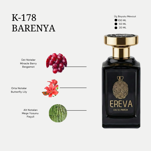 K-178 BARENYA KADIN PARFÜMÜ