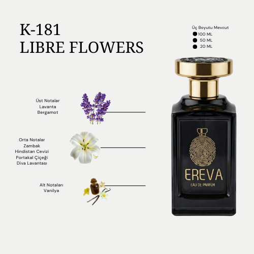 K-181 LIBRE FLOWERS KADIN PARFÜMÜ