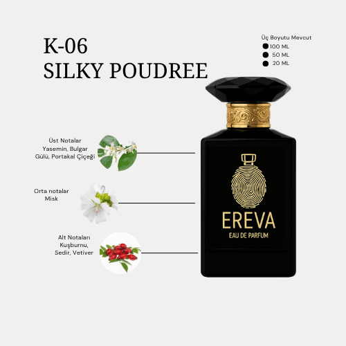 K-06 SILKY POUDREE KADIN PARFÜMÜ