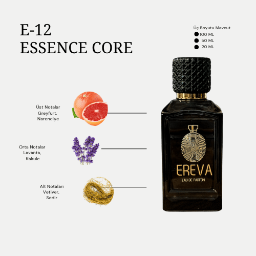 E-12 ESSENCE CORE ERKEK PARFÜMÜ