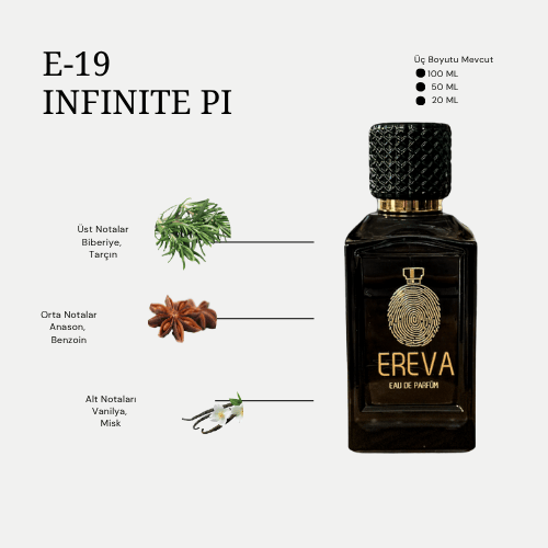 E-19 INFINITE PI ERKEK PARFÜMÜ
