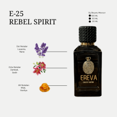 E-25 REBEL SPIRIT ERKEK PARFÜMÜ