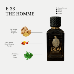 E-33 THE HOMME ERKEK PARFÜMÜ
