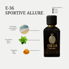 E-36 SPORTIVE ALLURE ERKEK PARFÜMÜ