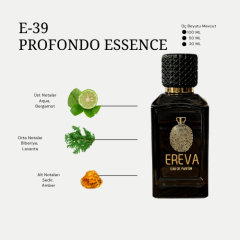 E-39 PROFONDO ESSENCE ERKEK PARFÜMÜ