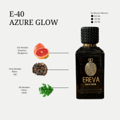 E-40 AZURE GLOW ERKEK PARFÜMÜ