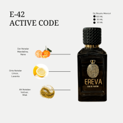 E-42 ACTIVE CODE ERKEK PARFÜMÜ