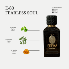 E-80 FEARLESS SOUL ERKEK PARFÜMÜ