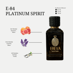 E-84 PLATINUM SPIRIT ERKEK PARFÜMÜ
