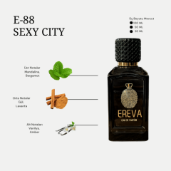 E-88 SEXY CITY ERKEK PARFÜMÜ