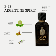 E-93 ARGENTINE SPIRIT ERKEK PARFÜMÜ