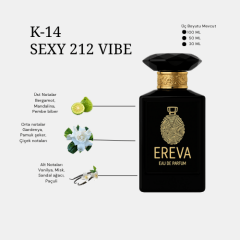 K014 SEXY 212 VIBE KADIN PARFÜMÜ