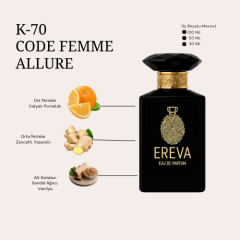 K-70 CODE FEMME KADIN PARFÜMÜ