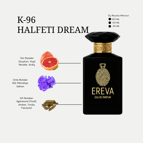 K-96 HALFETI DREAM KADIN PARFÜMÜ