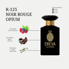 K-125 NOIR ROUGE OPIUM KADIN PARFÜMÜ